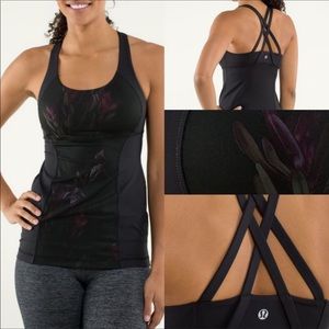 Lululemon Midnight Iris Energy Tank Size 8